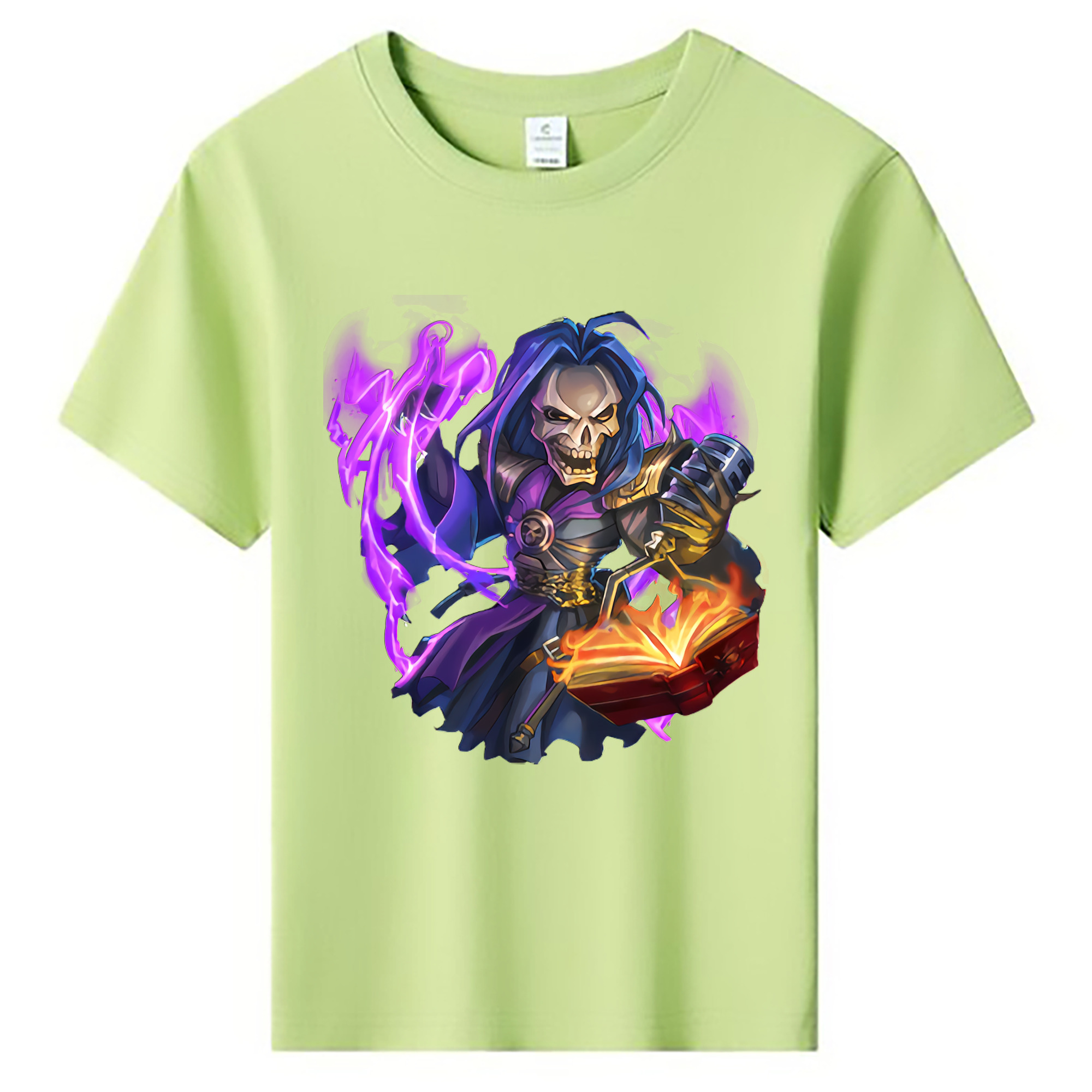（画像用） リーグ・オブ・レジェンド League of Legends LOL 綿100％キッズTシャツ（フロントプリント）